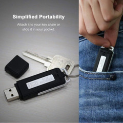 BUG USB Voice Recorder Activated Digital Mini Audio Listening Device Dictaphone