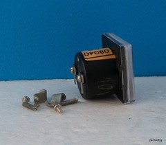 ANALOG PANEL VOLT METER 40×40 mm DC 0-10 2.5 % MP40 BULGARIA NOS RARE