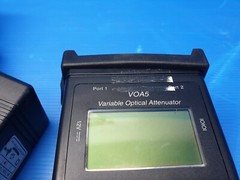 NOYES VOA5 SM SC Variable Optical Attenuator Used