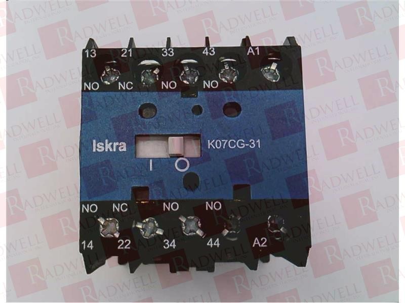 ISKRA K07CG-31-24V / K07CG3124V (NEW IN BOX)