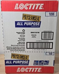 Loctite Polyseamseal Clear All Purpose Latex Caulk Sealant Case of 12x 10 oz 215