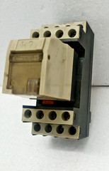 Telemecanique RHN 412B 24 V With Base Check and Tested For Working RHN412B