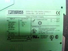 Phoenix Contact 2938840 MINI-PS-100-240AC/24DC/1 Power Supply 100-240VD