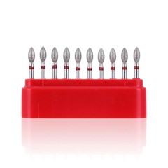 10Pcs Dental FG Diamond Burs Football 379-023XF/023F/023C/023SC Fine Coarse Grit