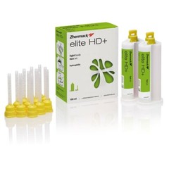 *4-Packs* Zhermack Elite HD+ Fast Set Light Body 100mL Hydrophilic C203040