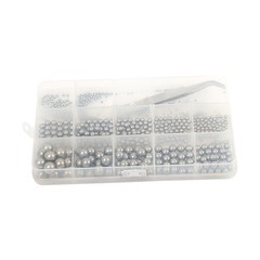 Metric Precision Steel Bearing Balls Assorted Stainless Steel Loose Kit
