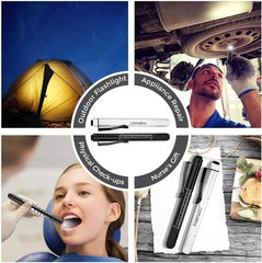 Revolutionary 200 Lumen LED Penlight Set with Ruler for Medical Professionals