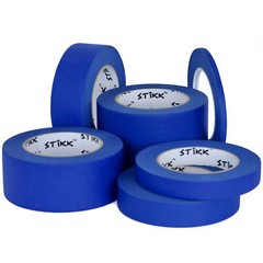 8 pack 1″ inch x 60 yard (24mm x 55m) STIKK Blue Painters Masking Tape