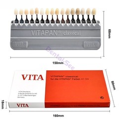 Vita Classical Shade Guide Dental Materials A1-D4 16 Colors Teeth Whitening USA