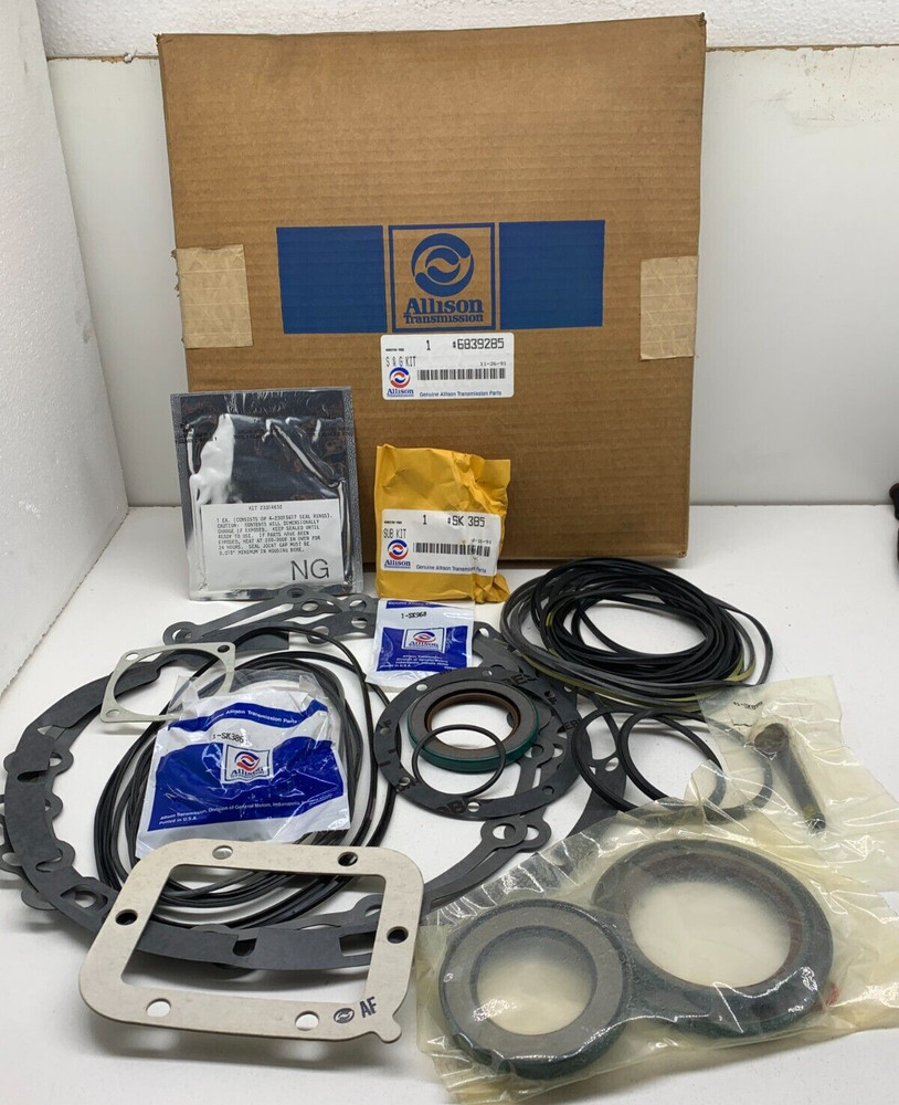 Genuine Allison Transmission OEM 6839285 Gasket Set for MT 640 643 650 653 O/H