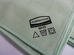 3 RUBBERMAID Q620 Commercial Microfiber Cloths 16 x16 Towel Glass Car Boat Clean