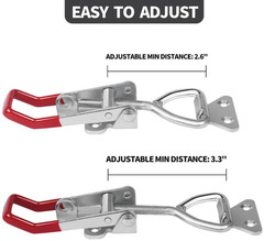 Heavy Duty Toggle Latch Clamp 4003, Large Adjustable Toggle Clamp Latch With.
