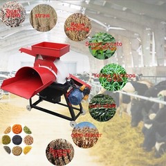 Integrated Machine for Grass Cutting&Kneading Silk&Crush w/2,16,30mm Screen 220V