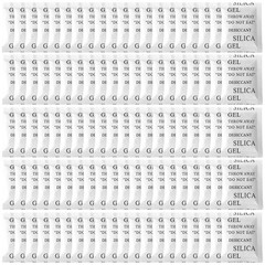 Silica Gel Packets, 100PCS 5 Gram Transparent Desiccant Packs for Storage, Mo.