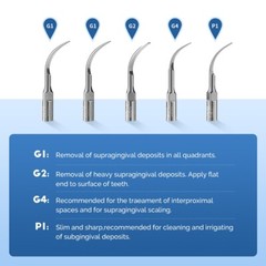 VRN-DA10 LED Dental Ultrasonic Piezo Scaler Handpiece+Detachable Handpiece+Tips
