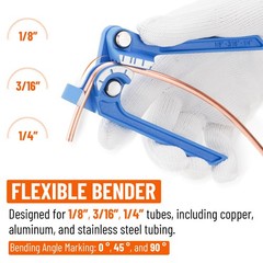 25Ft 3/16″ Copper-Coated Brake Line Repair Kit W/ 16 Fittings, 2 Union and 4 Nut
