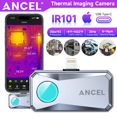 ANCEL IR101 Thermal Imaging Camera High IR Resolution 256X192 For IOS Phones