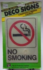 HY-KO Products D-20 “No Smoking” Sign 5″ X 7″ – Plastic Commercial (B13)