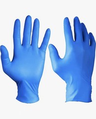 Lydus 4 Mil Latex Free Nitrile Textured Finger Exam Gloves -large (Box of 100)