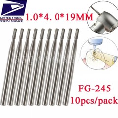 Dental Carbide Burs Tungsten Steel Bur FG # 330 FG #245 for High Speed Handpiece