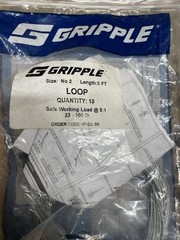 Gripple No. 2 ( 5 Foot ) 23-100 Pound – Hangers and Fasteners – 25 Pieces