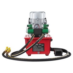 VEVOR Electric Hydraulic Pump 750W 10000 PSI Double Acting Solenoid Valve Pedal