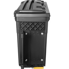 Truck Bed Storage Box,Lockable w/Password Padlock,6.6 Gal/25 L ABS Wheel Well To