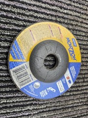 (QTY 5) Norton 66252843328 4-1/2×1/4×7/8″ NorZon Plus SGZ CA/ZA Grinding Wheel