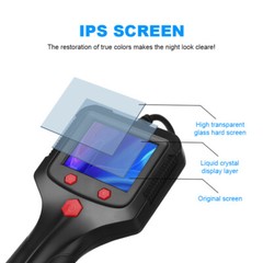 HD 1080P LED Handheld Industrial Endoscope Borescope 8mm Inspection Snake Camera