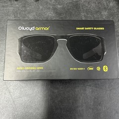 Lucyd Armor Smart Safety Glasses Bluetooth Audio Polarized LCD008-20 ANSI Z87.1