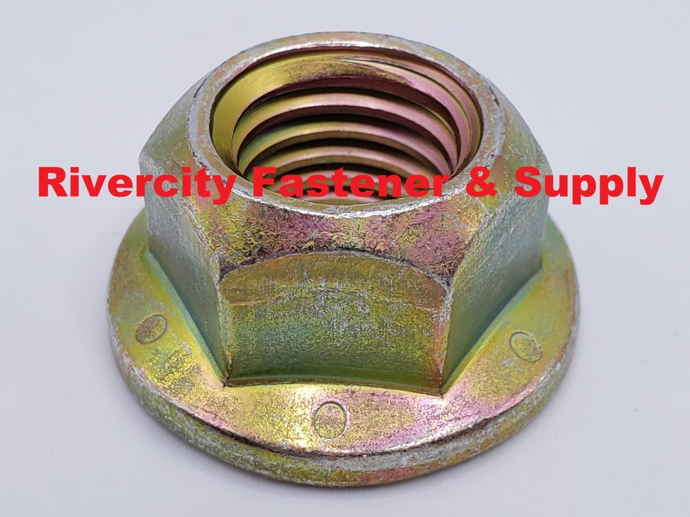 5/8-11 Grade 8 All Metal Flange Lock Nuts 5/8×11 Top Lock Nuts 5/8 x 11 Nut ZY