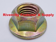 5/8-11 Grade 8 All Metal Flange Lock Nuts 5/8×11 Top Lock Nuts 5/8 x 11 Nut ZY