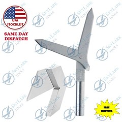 HEAVY DUTY CENTER FINDER SQUARE 1-1/2″ 38mm WITH ROUND BAR FINDER HEAD DIA 3/8″