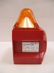 NEW NOS Pfannenberg PA X 5-05 PAX505 AMBER PATROL FlashIng Soundr Beacon 50310da