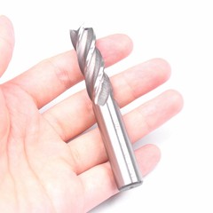 1/8″ x 1/4″ HSS End Mill Set 4pcs – 4 Flute Straight Shank Cutter for Metal &CNC