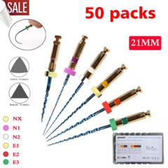 Dental Endo Endodontic Engine Rotary Files Root Canal NiTi Files 25mm 21mm 31mm