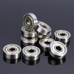 10PCS Bearing Carbon Steel Mini Ball Bearing Miniature Bearings Deep Groove
