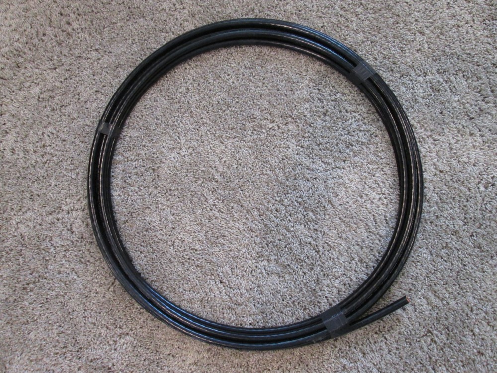 30′ 2/0 AWG Southwire Stranded Copper THHN Wire Black 600V