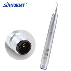 Dental Metal Ultrasonic Air Perio Scaler Handpiece Hygienist 2-Hole W/ 3 Tips st