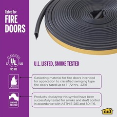 Sealant Gasket for Doors Windows Outdoor Indoor Weatherproof Black 20 ft