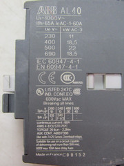 💥ABB AL40-30-01 CONTACTOR 24 VDC