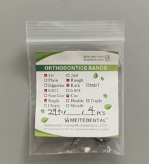 10Sets Dental Ortho Roth 022 1st Molar Cov Buccal Tube Prewelded Bands 29-44+