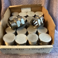 7—1-1/4”MNPT x 1-1/4”FJIC Swivel Hydraulic Fittings 20-20…NEW🇺🇸