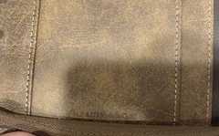 Franklin Covey 7-Ring Brown Zip Around Faux Leather Binder Organizer Planner