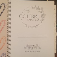 Colibri Paper Co 2026-2027 Calendar Weekly/Monthly Planner – The Works 8.5×11″