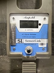 SENSORLINK AMPSTIK AC AMMETER 0-2000 AMP AUTO RANGING MODEL 8-006. Item ID 1A