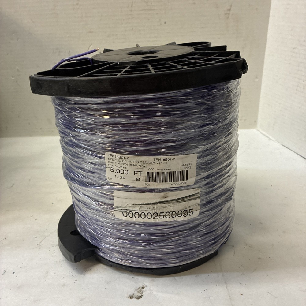 18 SOLID BC UL TFN CSA AWM VIOLET ( 5000 FT )
