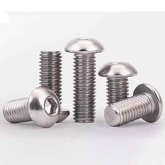M6X10,12,13,15,40,45mm Button Head Socket Cap Screw Allen Hex Drive Stainless