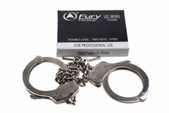 Fury Leg Irons Handcuffs Steel Construction 2 Keys Double Lock