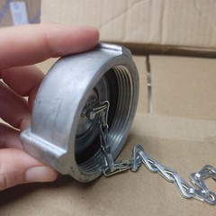 Temco Aluminum Fuel Tank Cap Assembly 2.0-11.5 NPSH, 190F Thermal Relief, 3 Lug